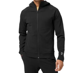 MoistureControlClothing Regal Glow Men's City Sweat Full Zip Hoodie (Black)