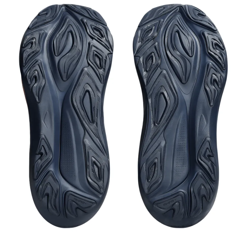 ASICS Men's GT-2000 v14 Running Shoes in Midnight/Vivid Coral AW25 3D Molded Heel