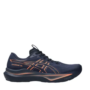 ASICS Men's GT-2000 v14 Running Shoes in Midnight/Vivid Coral AW25 Slip Resistance shock - plate running gear