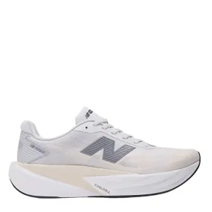 New Balance Men's Fuelcell Rebel v5 Running Shoes in Grey Matter/Linen/White AW25 premium - quality all - weather shoes