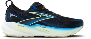 Men's Glycerin 22 (002 - Black/Cobalt/Neo Yellow) carbon fiber shank store - brand running gear