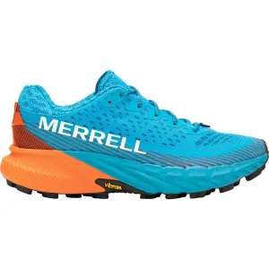 Heel Counter Support Merrell Agility Peak 5 Womens Trail Running Shoes - Blue