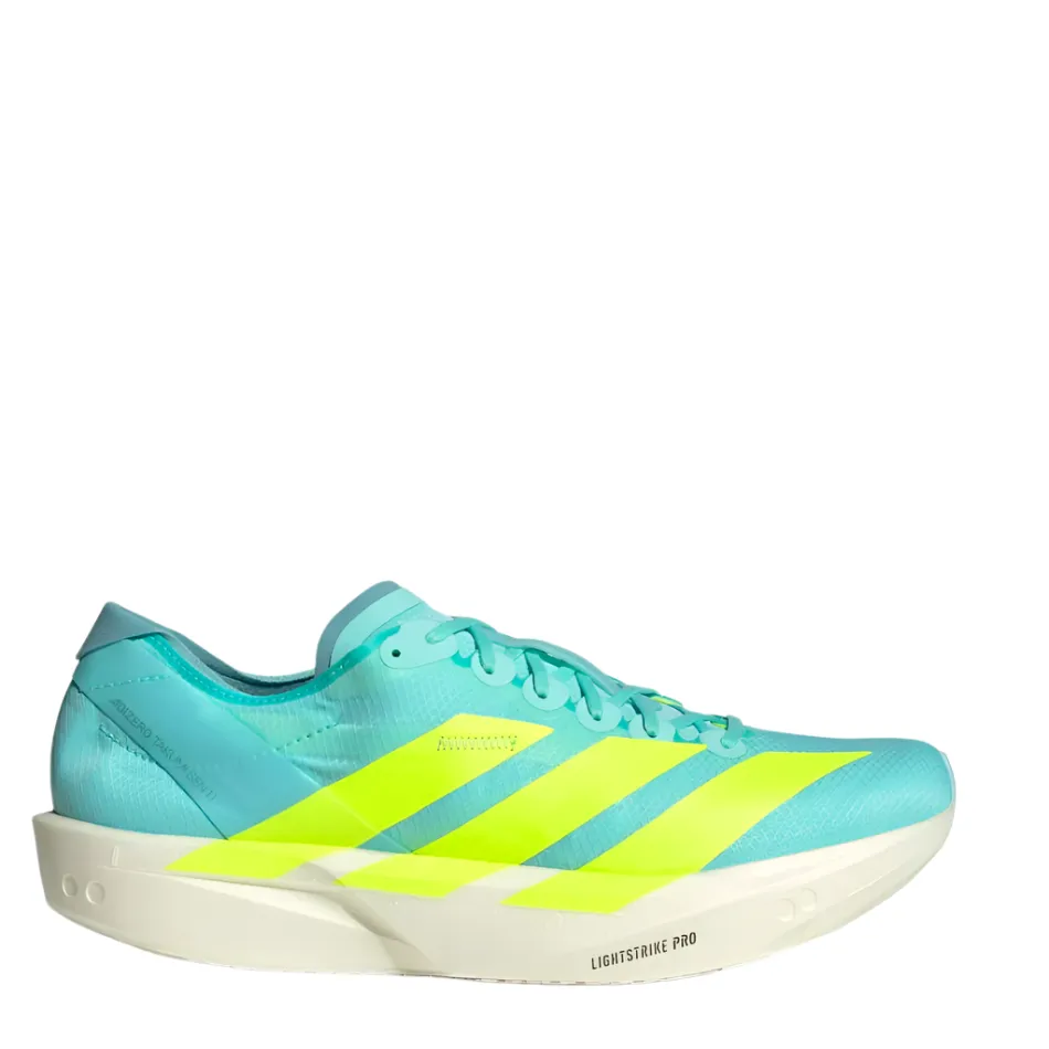 Adidas Men's Takumi Sen 11 Running Shoes in Flash Aqua/Zero Metalic /Mint Ton AW25 foam - midsole - cushioning shoes