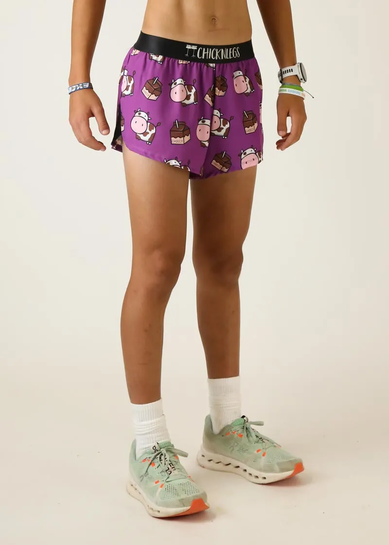 Men's Choccy Cows 2" Split Shorts skateboarding outfit