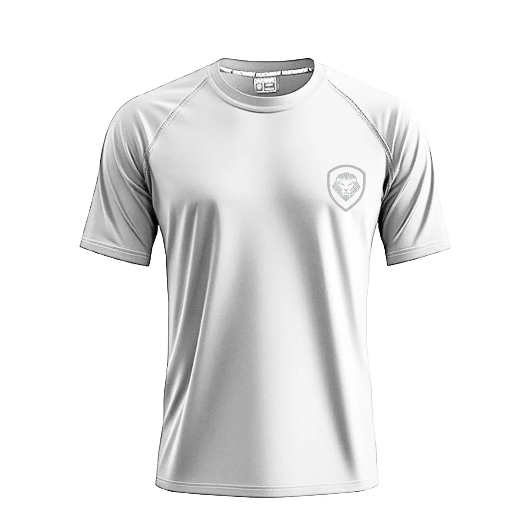 Future Looks Bright White Performance Short Sleeve T-Shirt Timeless Appeal Urban Trend Look