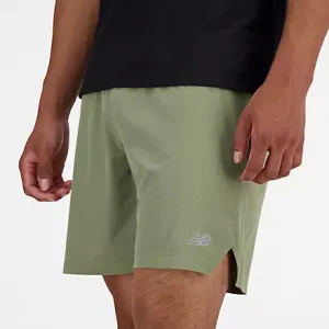 New Balance | RC Short 7" | Men's | Dark Olivine Flexible Movement Cut