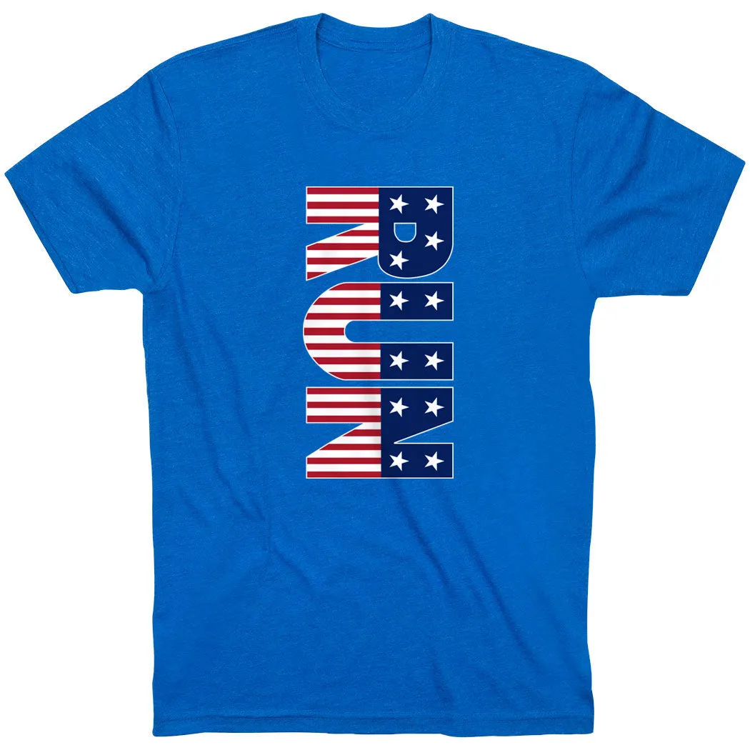Running Short Sleeve T-Shirt - Patriotic Run shopping