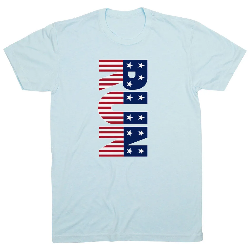 Running Short Sleeve T-Shirt - Patriotic Run Quick Fit