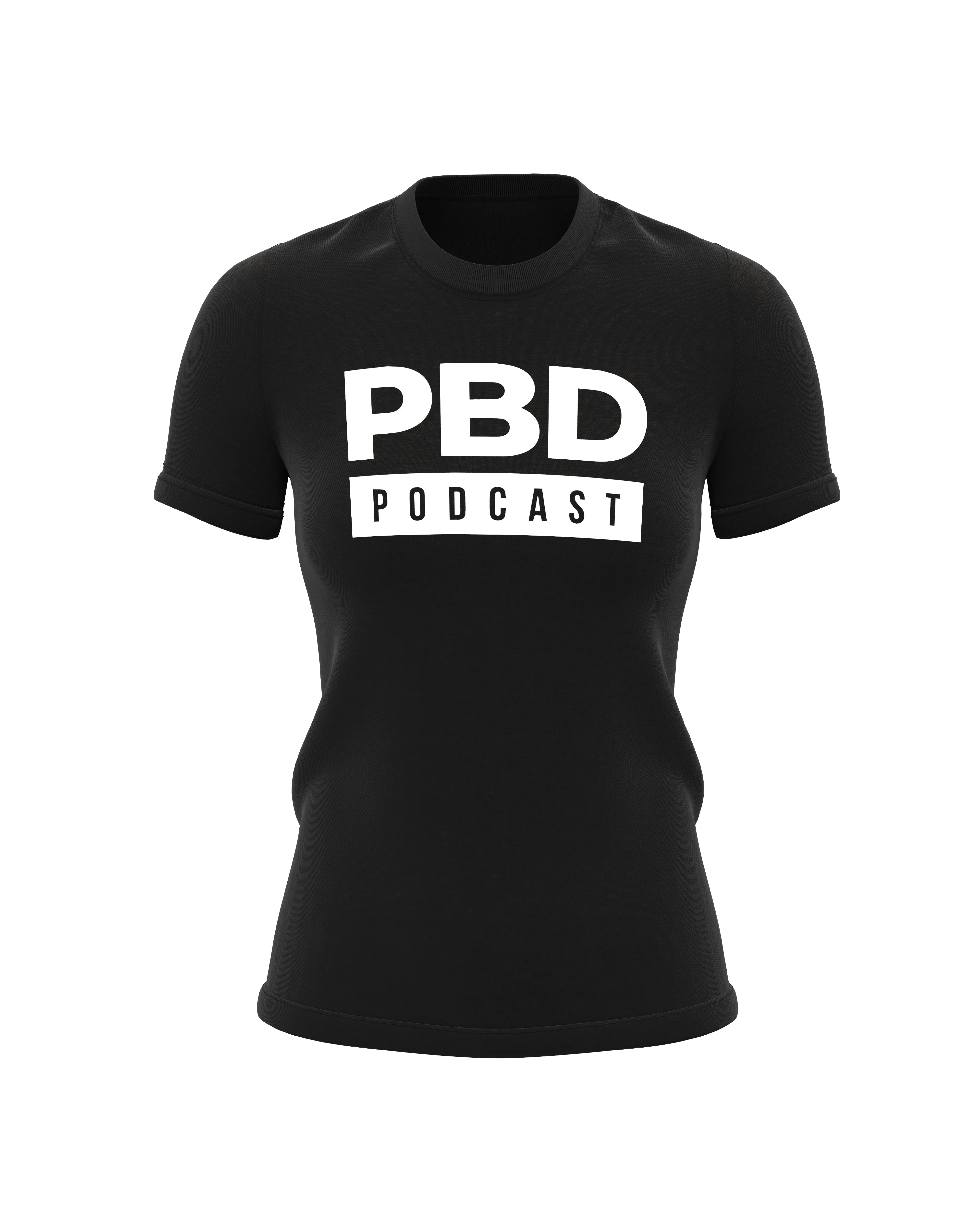 Women's PBD Podcast Black Short Sleeve T-Shirt Weekend Comfort