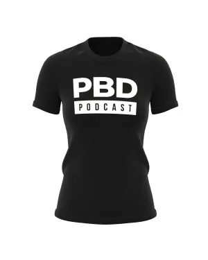Women's PBD Podcast Black Short Sleeve T-Shirt Weekend Comfort