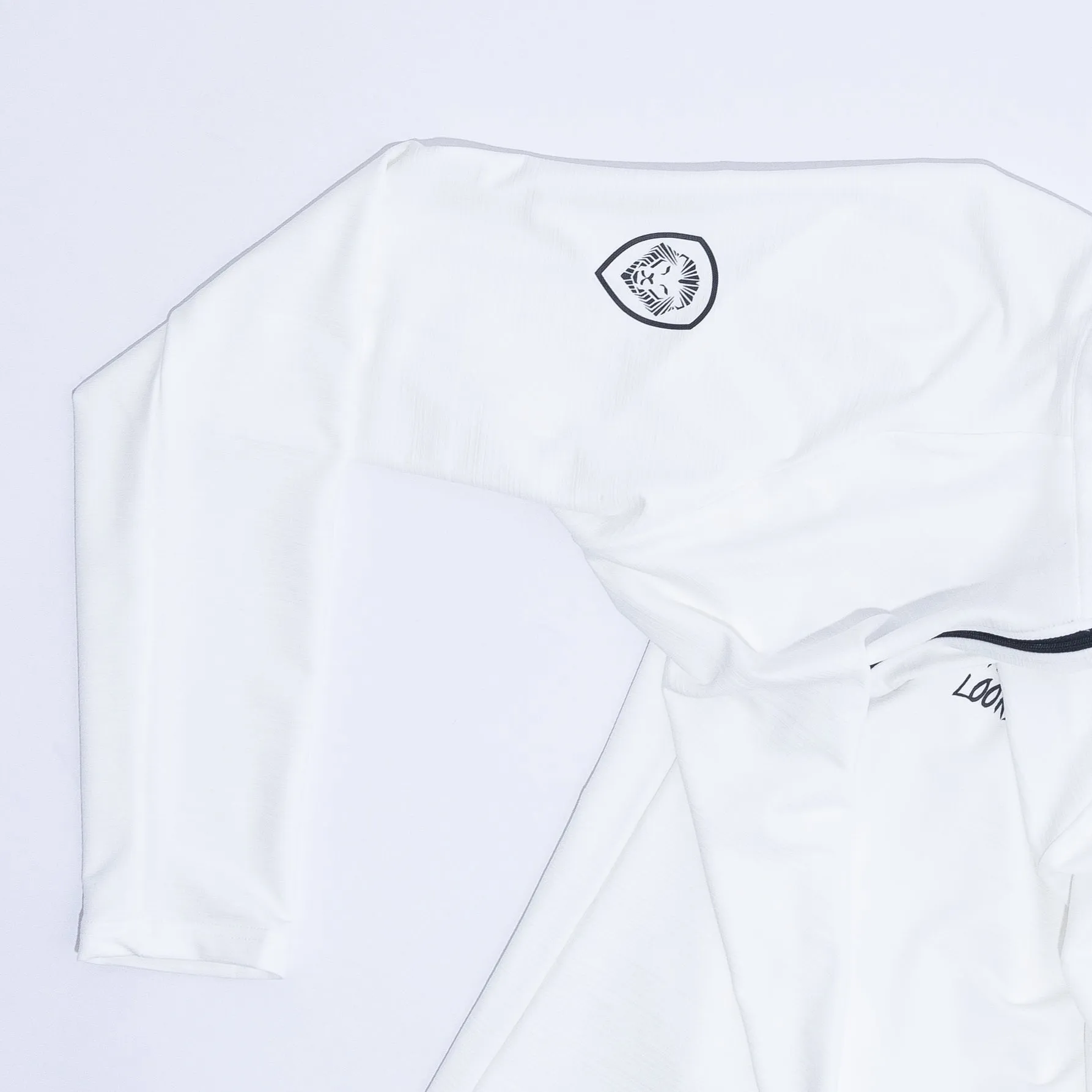 White Future Looks Bright Performance 1/4 Zip Wrinkle-Free