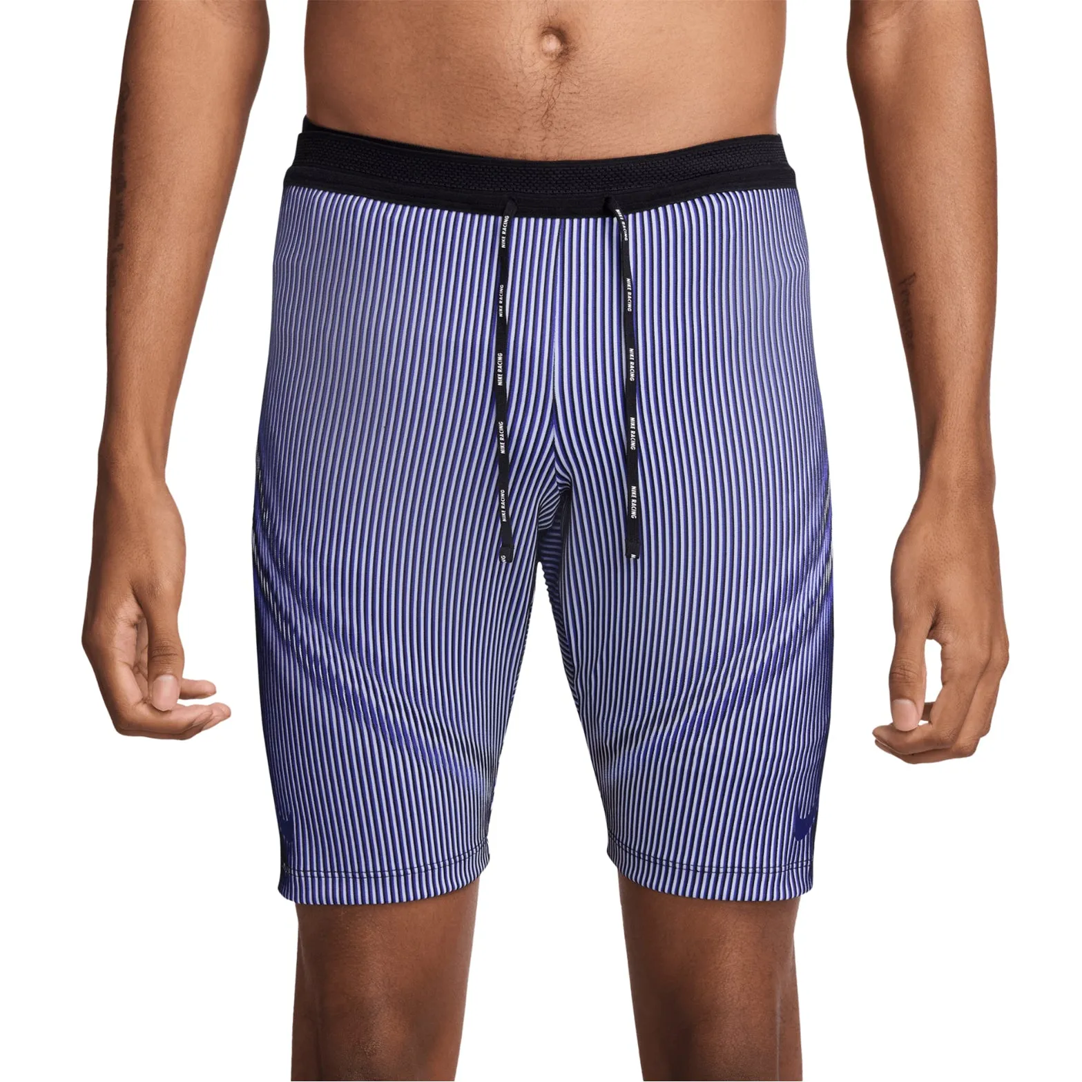 Versatile Fit Men's Dri-FIT AeroSwift ADV Half Tights Persian Violet / Ghost / Black / Blue Void