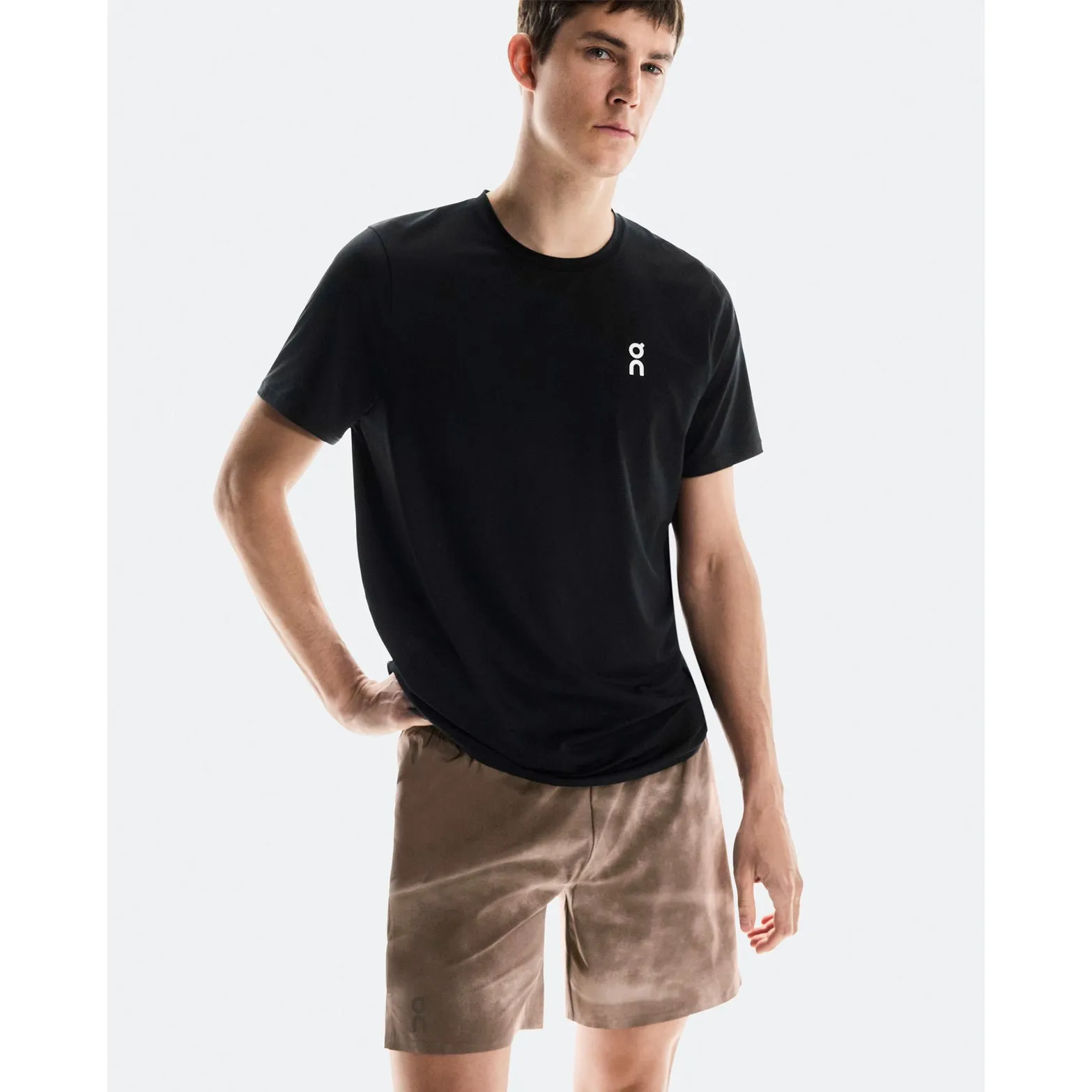 Men's Performance 7 Inch Shorts AOP Cinder UV protection layer