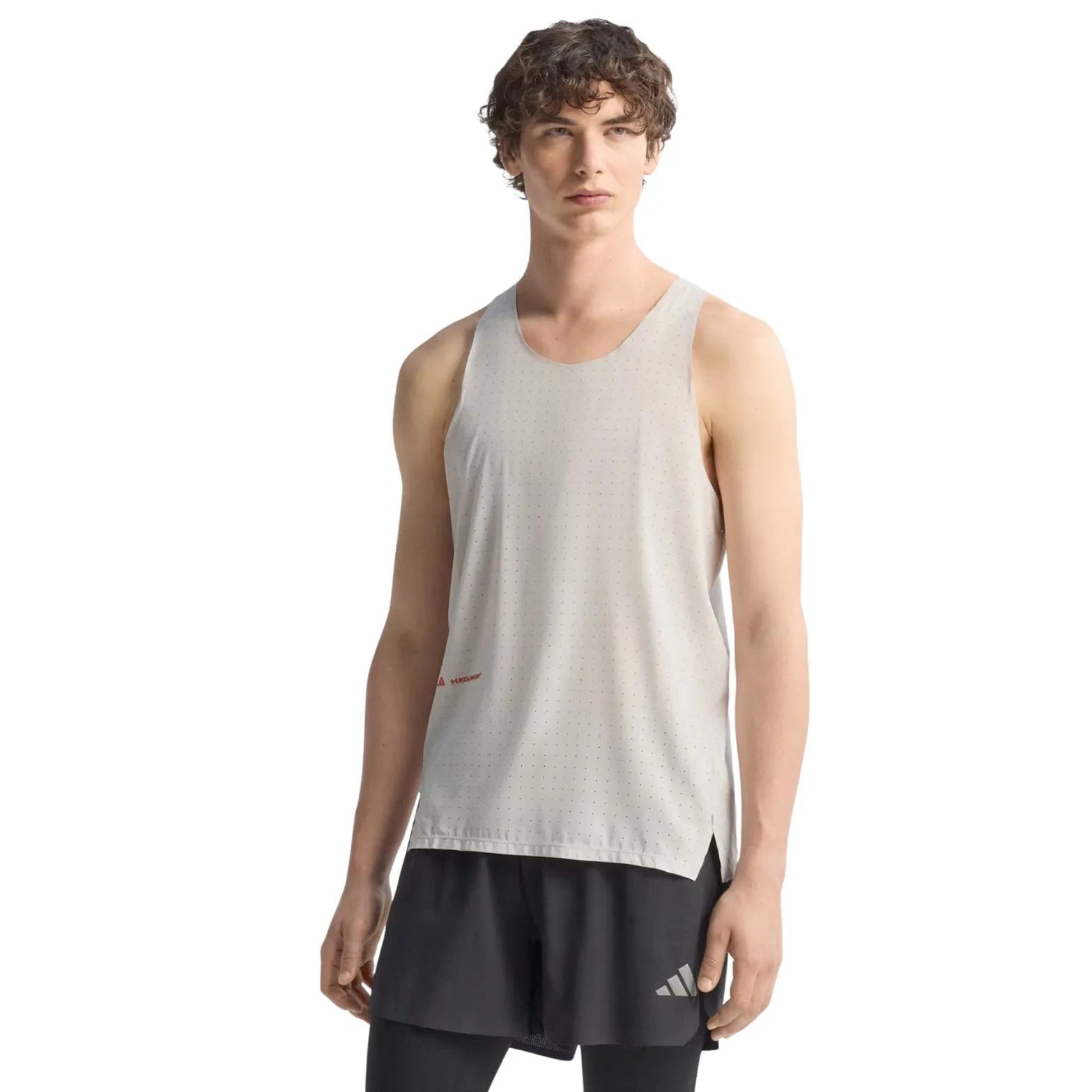 Minimalist Sport Style intermittent use Men's Adi365 H.Koumori Running Tank Grey One