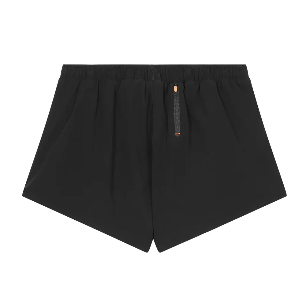 Men's Split Shorts Black v2 Breezy Stretch