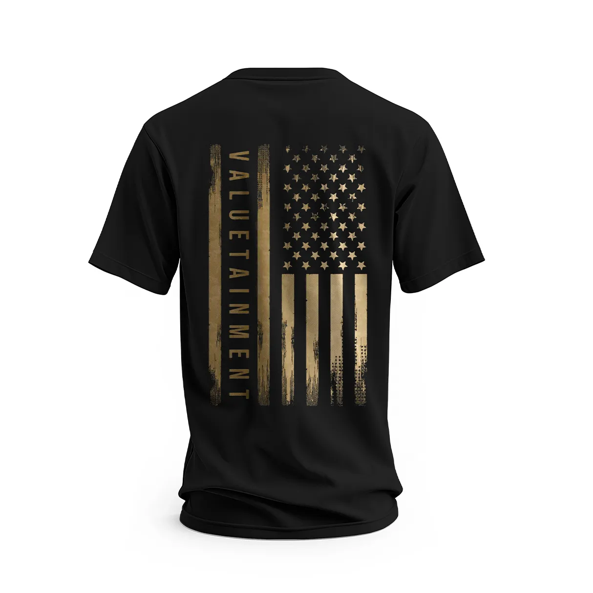 Reinforced Hemline Gold Business Is War Tee