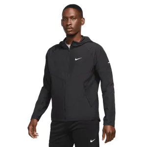 Men's Miler Repel Running Jacket Black / Black Winter Gear Modern Design