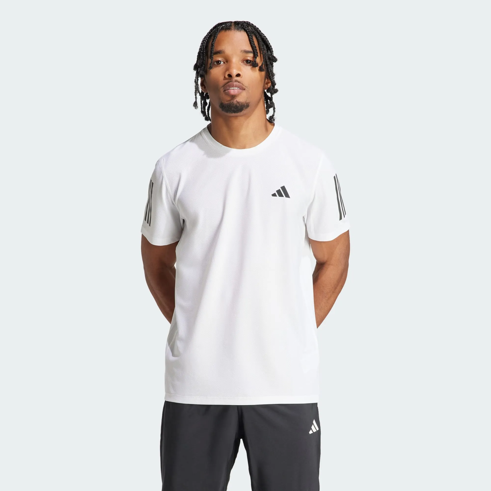 Men's OTR Base Tee (White) QuickDryTechnology