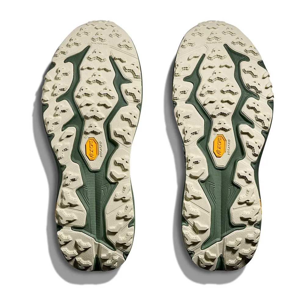 Men's Speedgoat 6 GTX Trail Running Shoe - Sea Glass/Fern - Regular (D) Compression Molded Reflective Safety Details