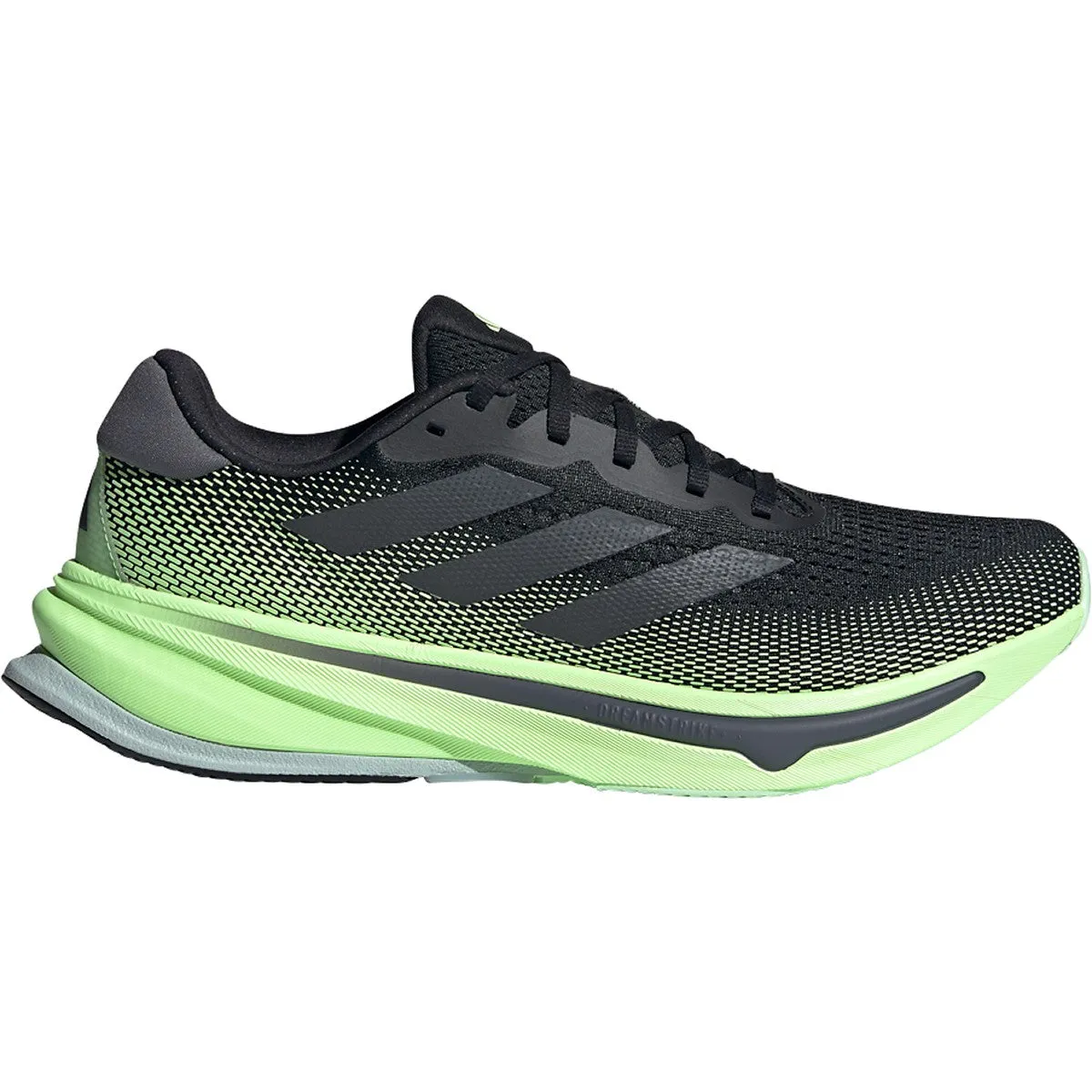 racing footwear Men??s Supernova Rise (Core Black/Grey Five/Green Spark)