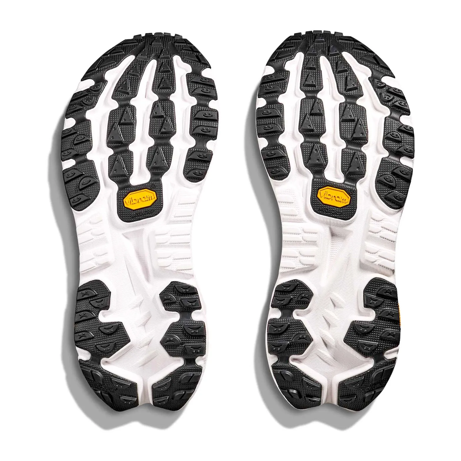 Toe Box Reinforcement Heel Counter Support Men's Mafate X Trail Running Shoes Neon Hoka Citrus / Neon Rose