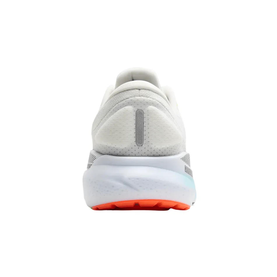 Brooks Men's Adrenaline GTS 24 Running Shoes in White/Gecko/Atomizer AW25 pirate - themed running gear style - statement