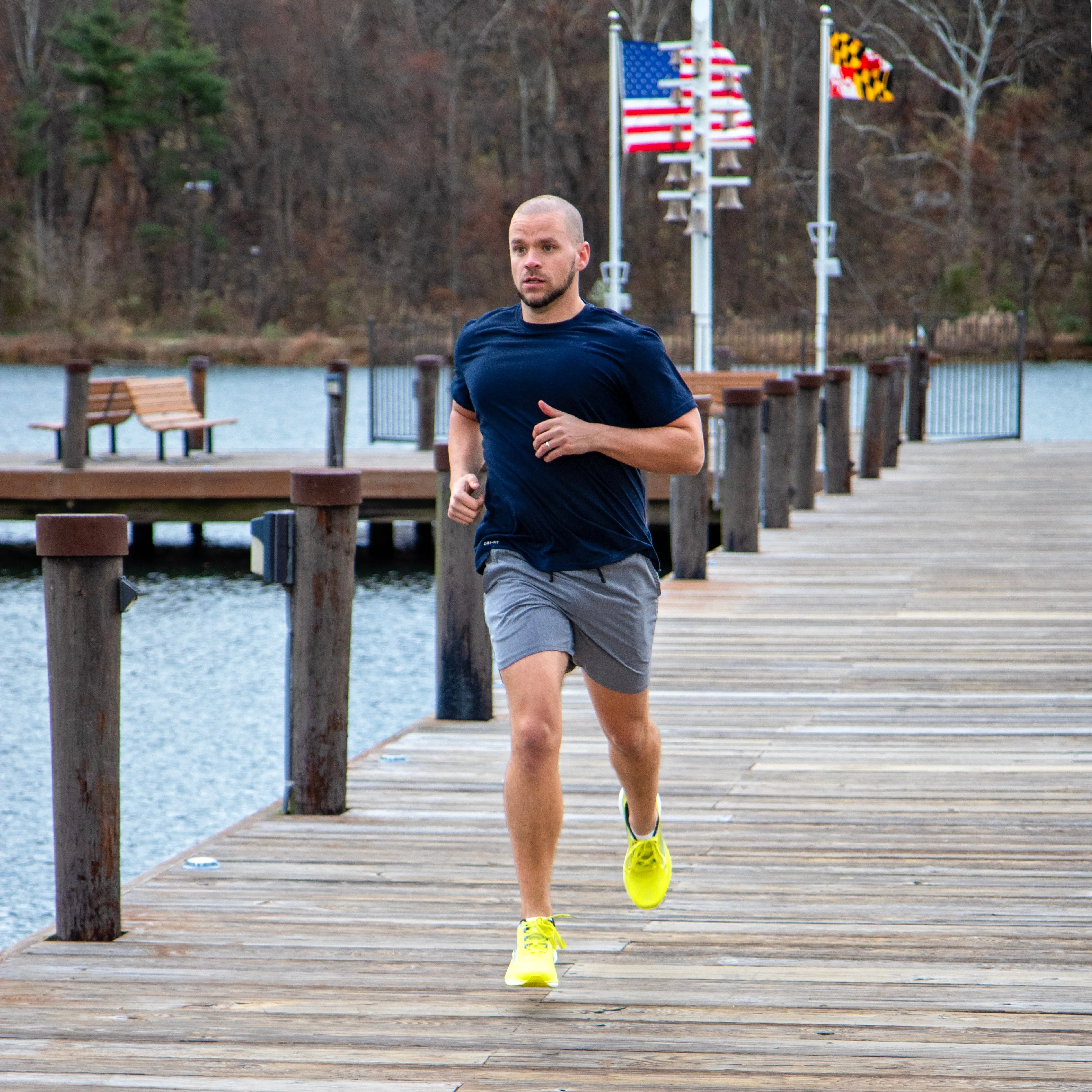 HORUS Men Yellow Running Shoe Multi Purpose Use