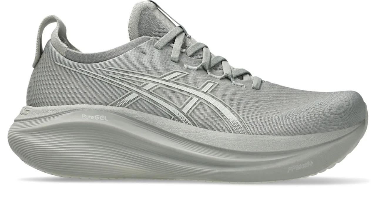 Men's Gel-Nimbus 27 (020 - Seal Grey/Lake Grey) long - lasting aerobic exercise shoes