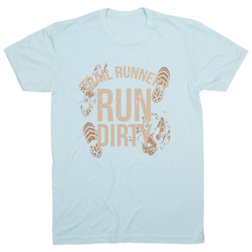 Running Short Sleeve T-Shirt - Run Dirty Breathable Layer Versatile Look