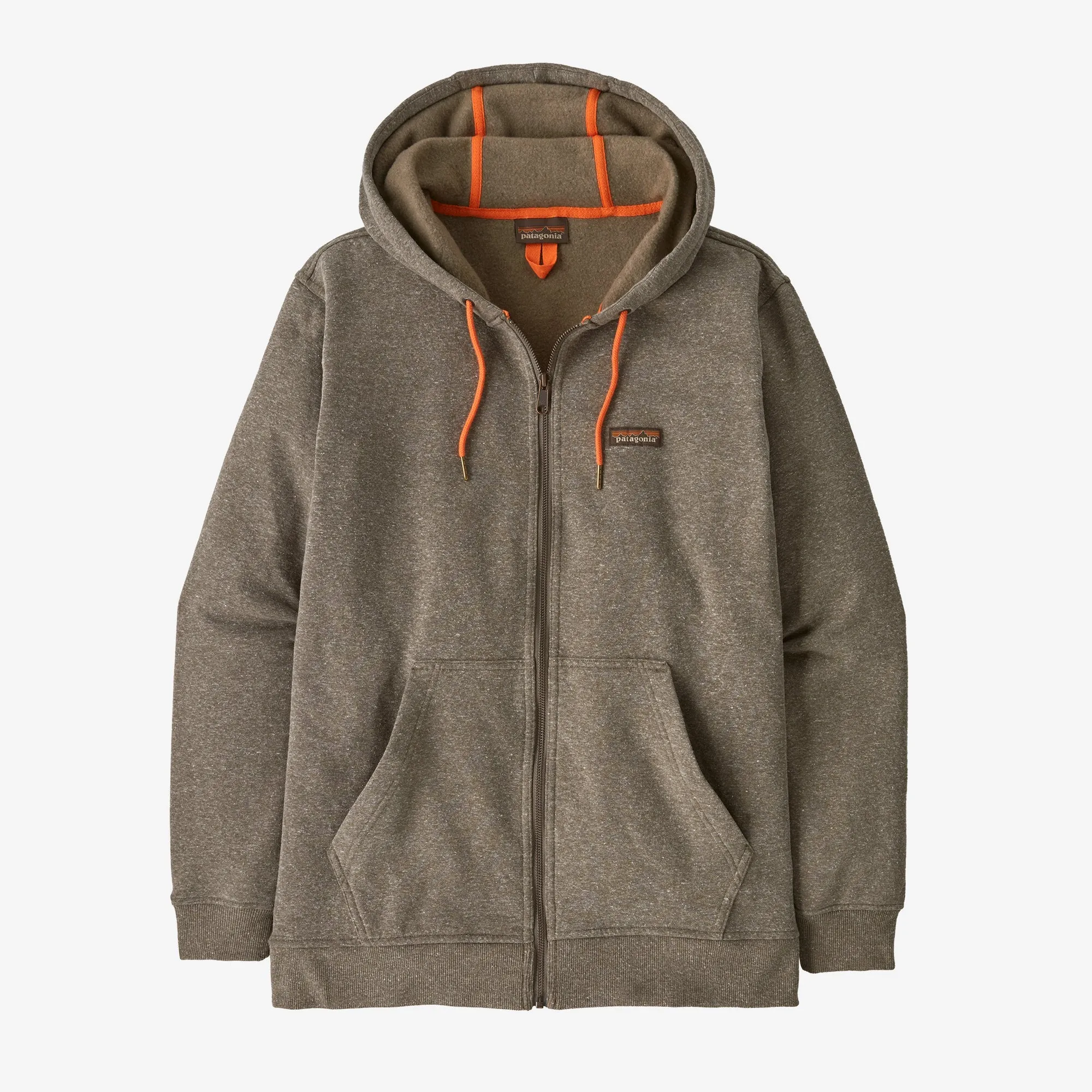 Front Pocket Coffee Shop Men's Full-Zip Work Hoody Sweatshirt