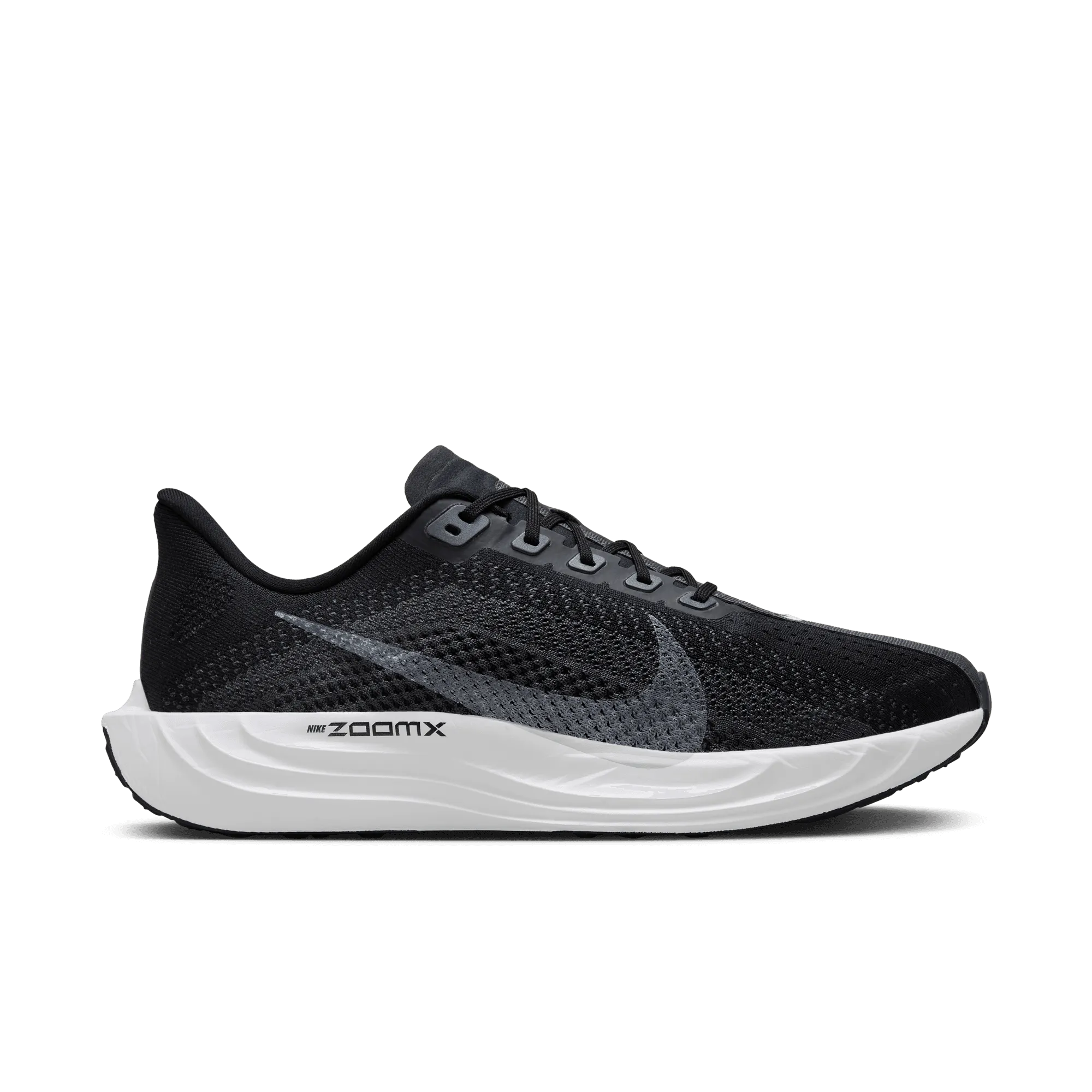 Men??s Pegasus Plus (002 - Black/Pure Platinum-Anthracite-White) scratch - resistant - finish - toughness shoes Unibody Shell Structure