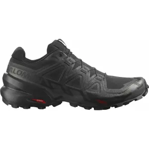 Salomon Speedcross 6 Mens Trail Running Shoes - Black Adjustable Heel Cup