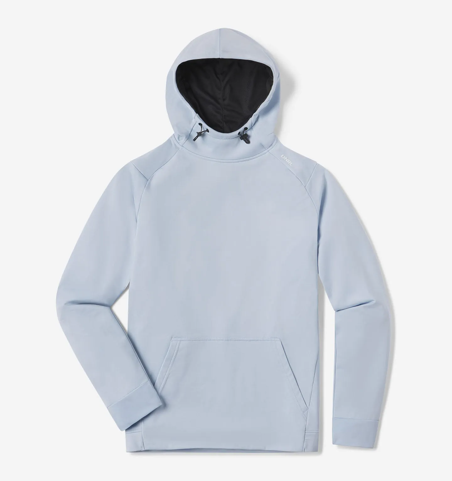 Men's Crossover Hoodie II (Sky Blue) Cotton Glow