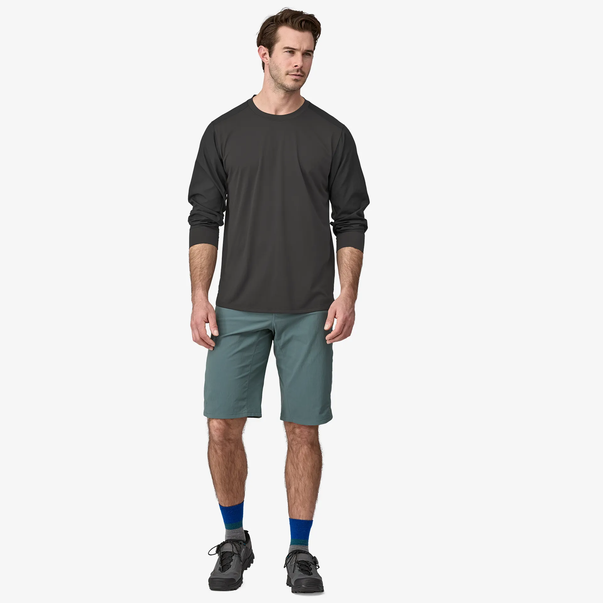 Web Glow Men's Long-Sleeved Dirt Craft Bike Jersey