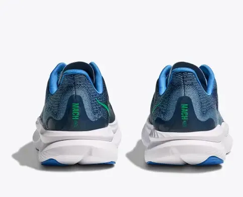 shock - absorbing rubber sole shoes weekend convenience Hoka Mach 6 - Mens