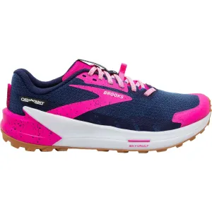 Brooks Catamount 2 Womens Trail Running Shoes - Navy Arch Support Tech