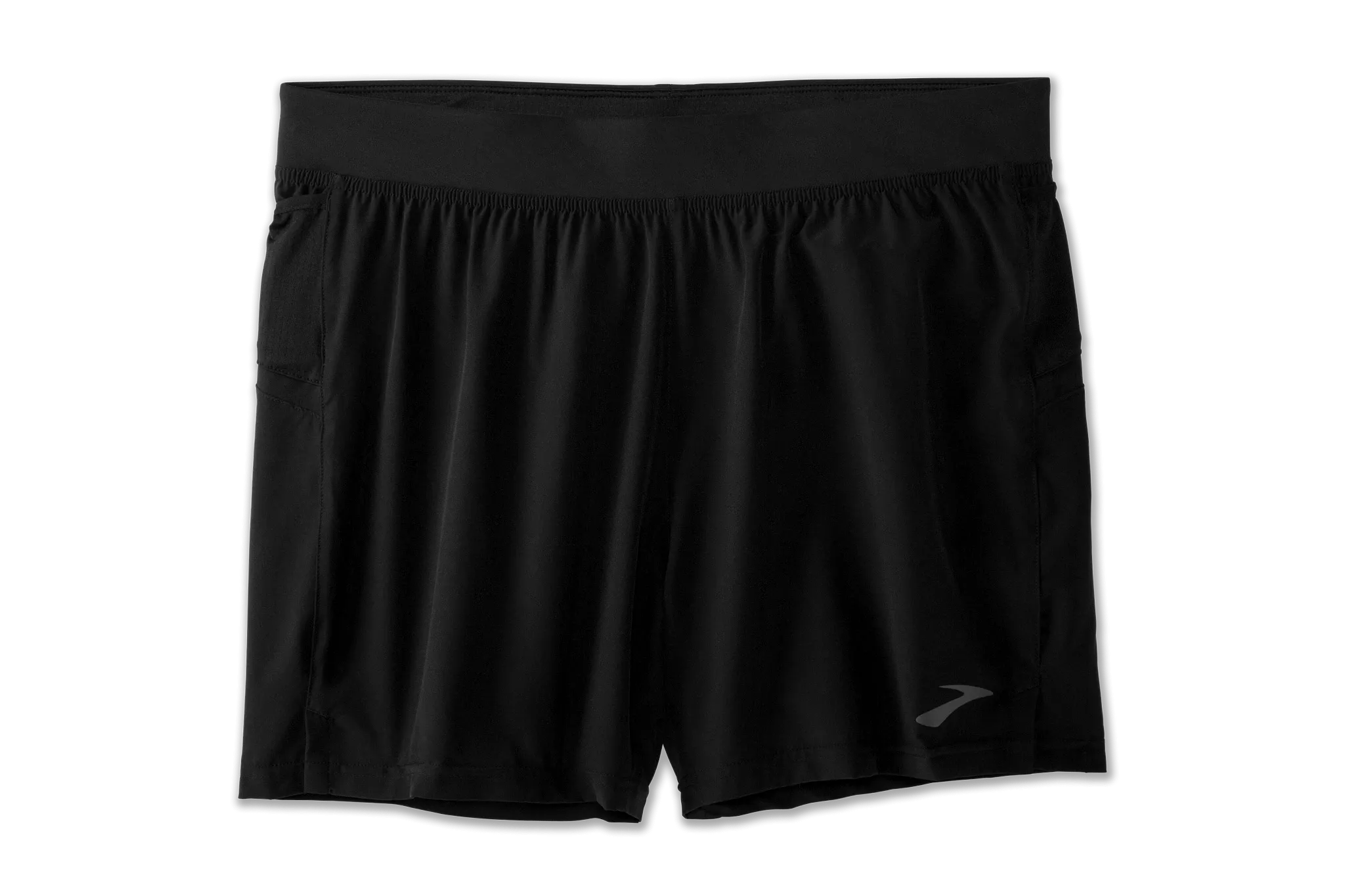 Brooks | Sherpa 5" Shorts | Men's | Black petite size