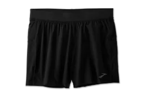 Brooks | Sherpa 5" Shorts | Men's | Black Quick Dry Tech
