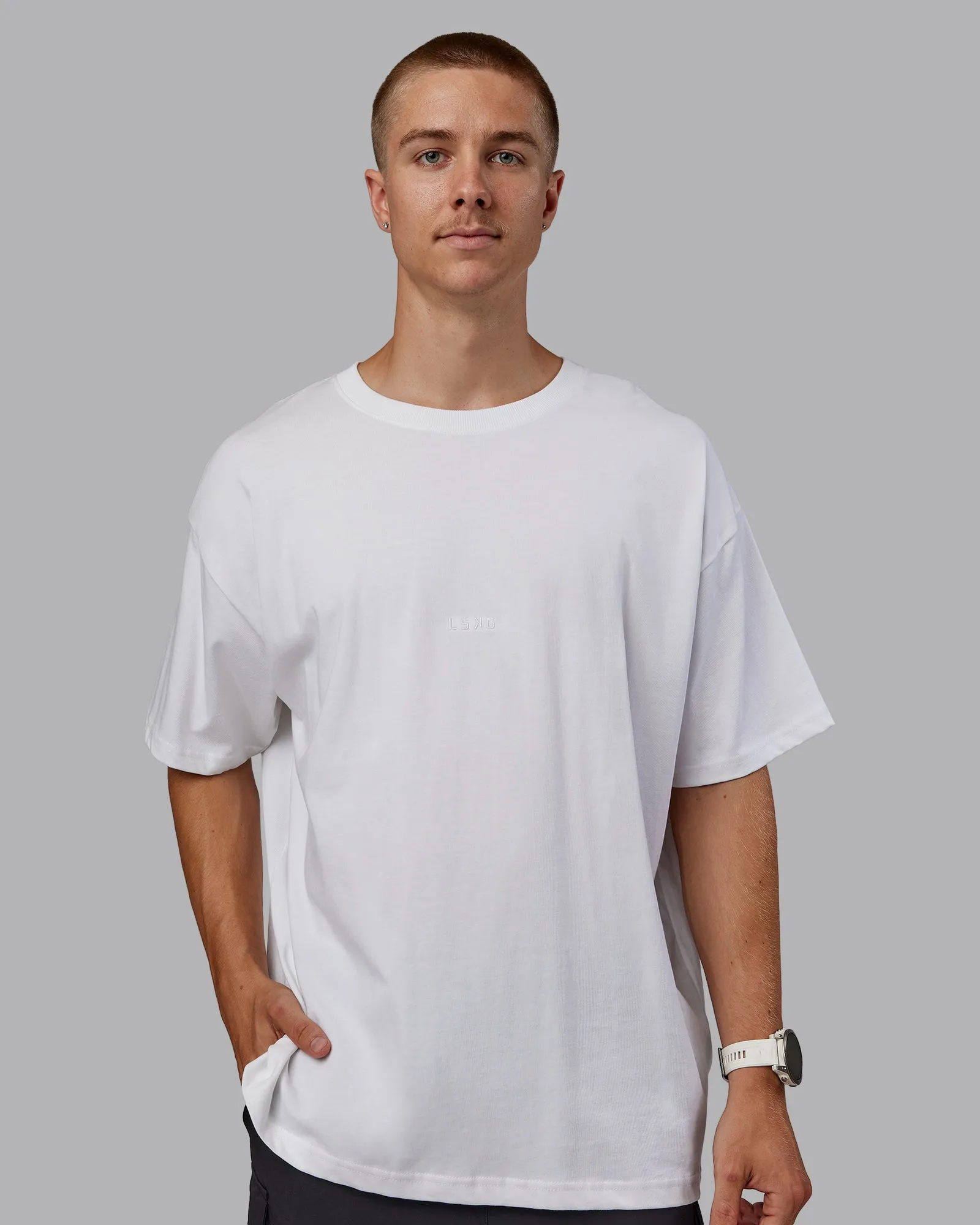 Cool Weather Wear MVP Heavyweight Tee Oversize - White