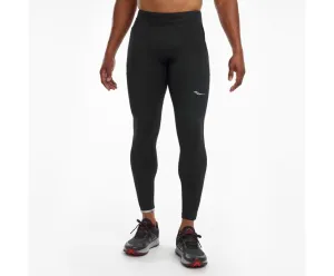 Dual Layer Fabrication Reflective Logos For Visibility Saucony | Bell Lap Tight | Men's | Black