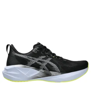 ASICS Men's NOVABLAST 5 Running Shoes in Black/Blue Fade AW25 Quick Dry Technology Soft Lining Shoes