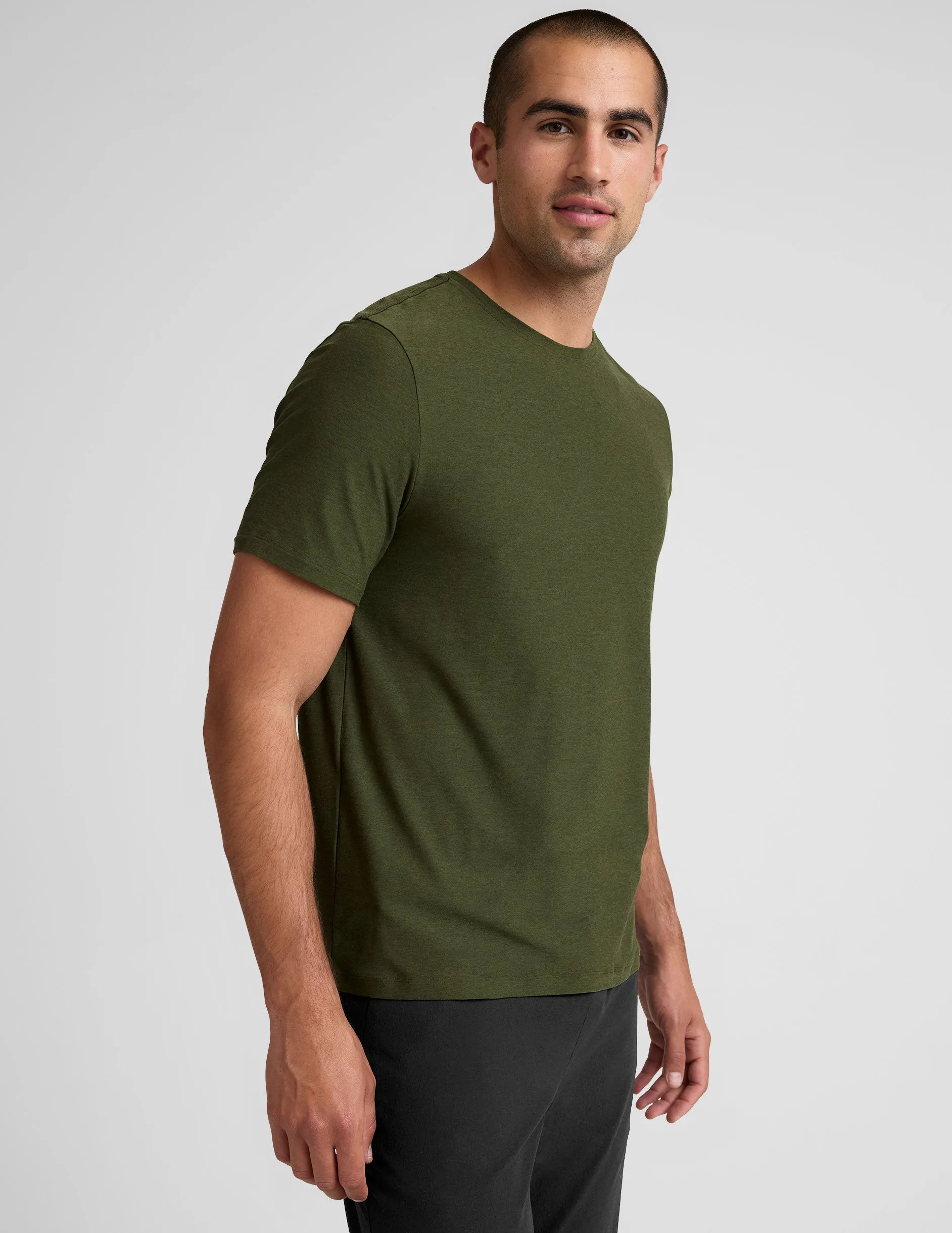 Always Beyond Men's Crew Tee 2.0 LayeringFriendly Versatile Trend
