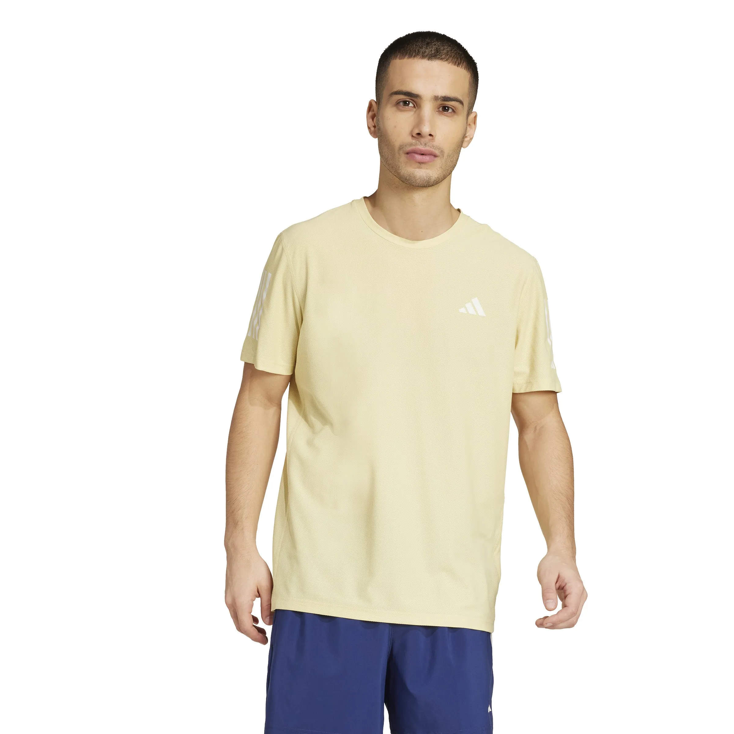 Nature Base Silver Glow Men's OTR Base Tee (Powder Yellow)