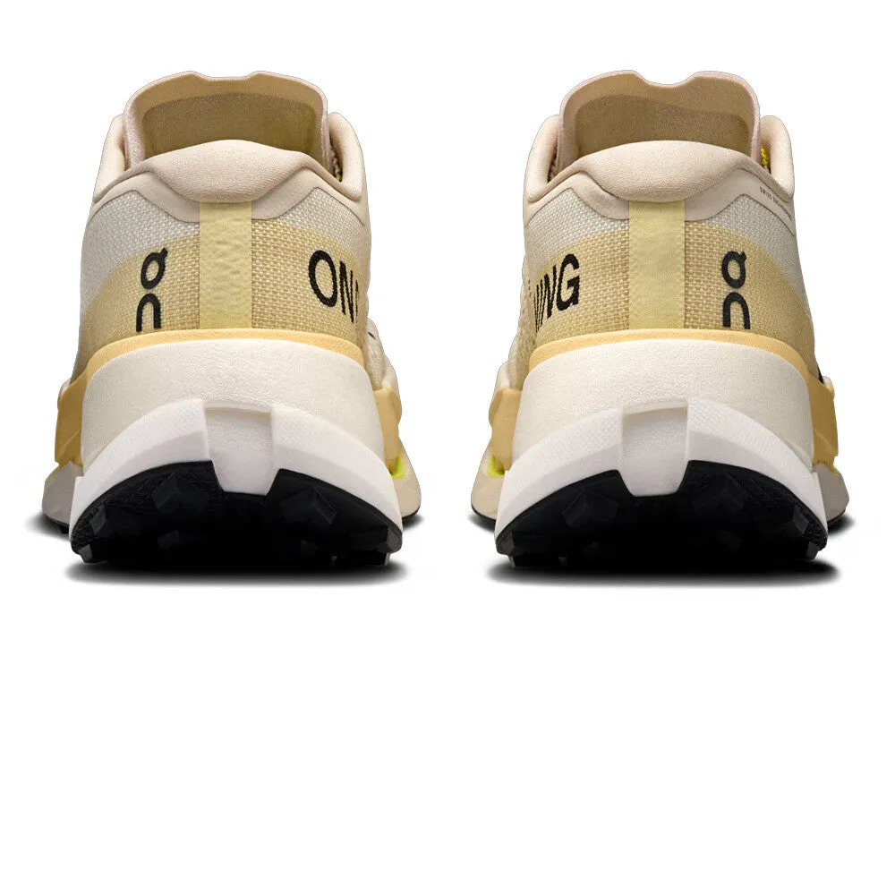 Men's Cloudultra Pro Trail Running Shoes Pearl / Lychee Impact Dispersion Layer Odor Control Antimicrobial Treatment