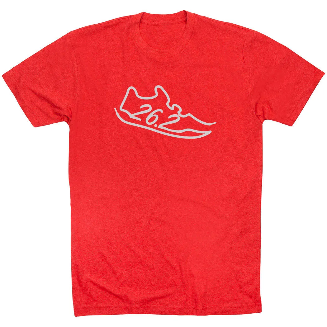 Running Short Sleeve T-Shirt - 26.2 Run Shoe Perfect Comfort
