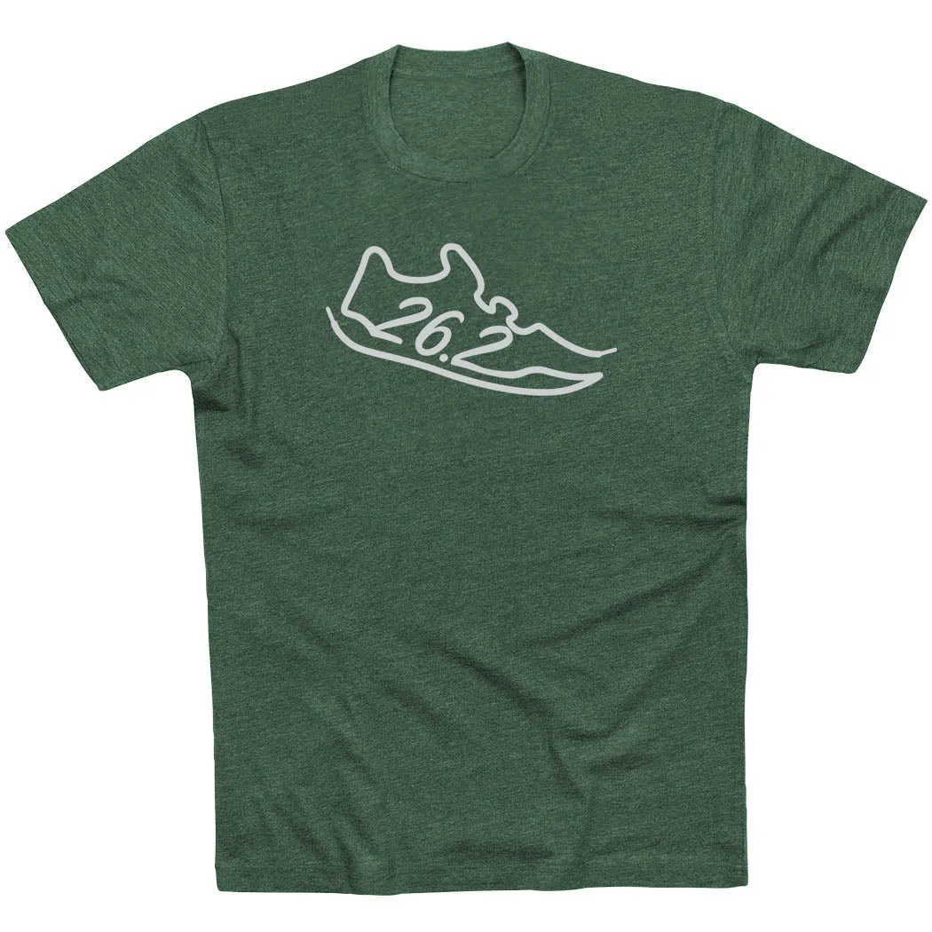 Functional Fashion Lightweight Comfort Running Short Sleeve T-Shirt - 26.2 Run Shoe