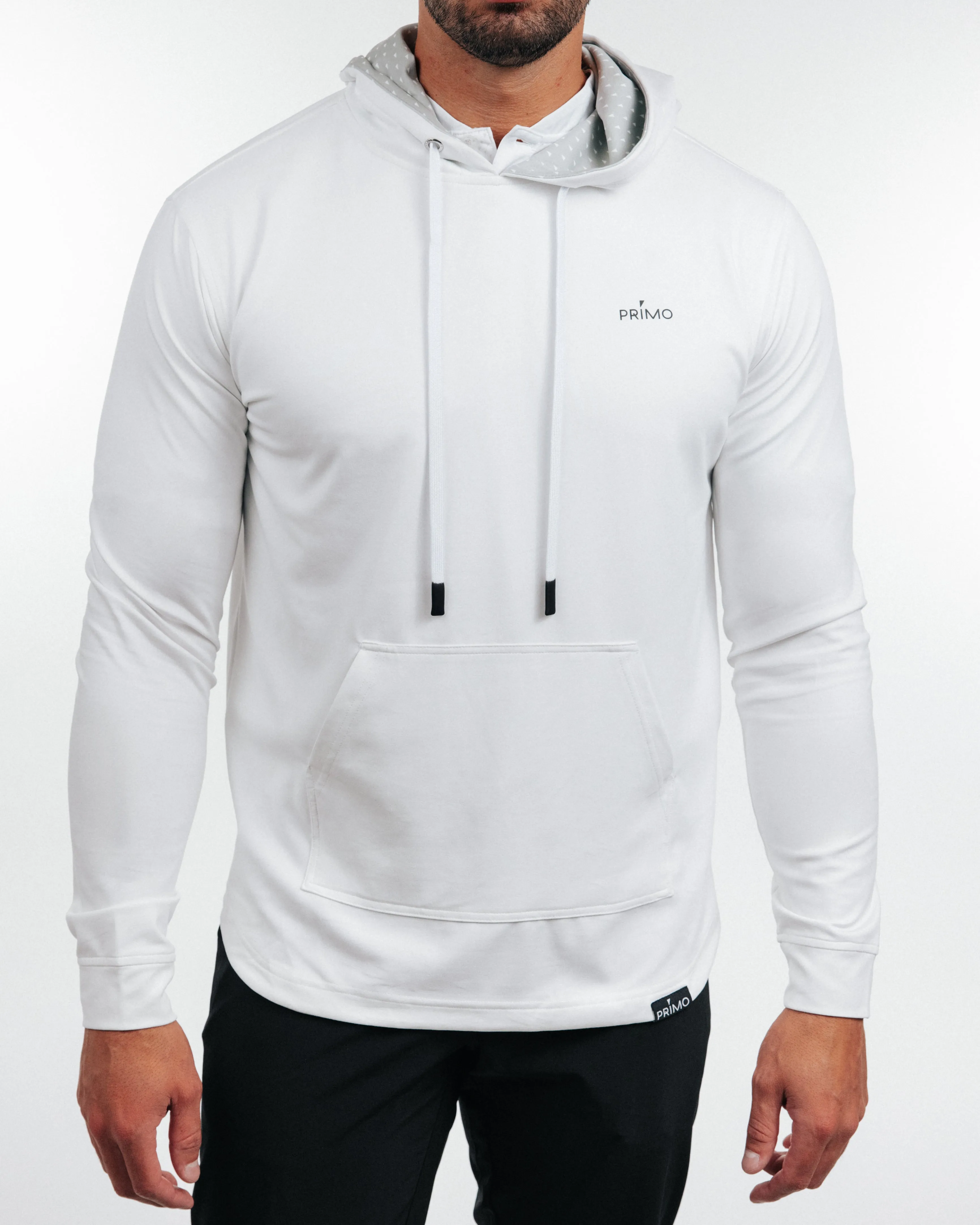 Unisex Apparel White Golf Hoodie