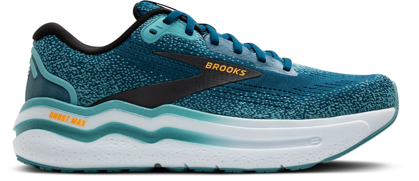 Male - runner Men's Ghost Max 2 (431 - Moroccan Blue/Aqua/Orange Pop)
