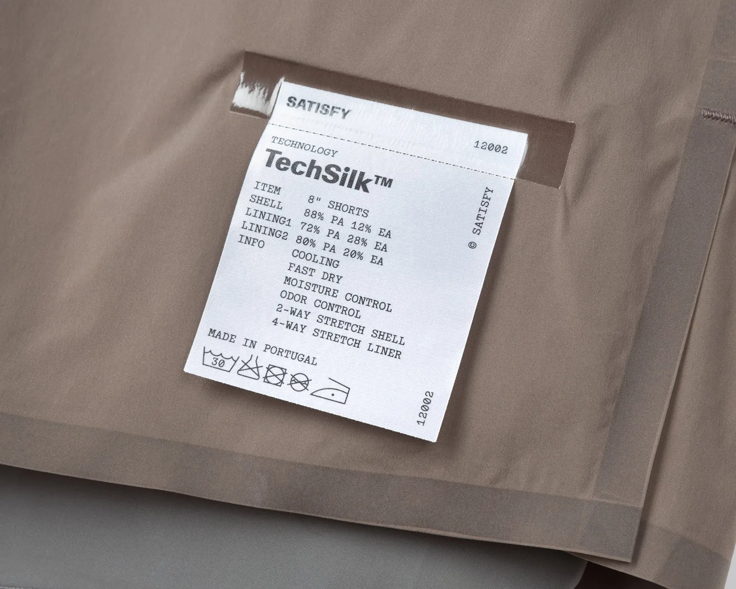 Satisfy TechSilk 8 Inch Shorts Falcon Daywear corduroy shorts