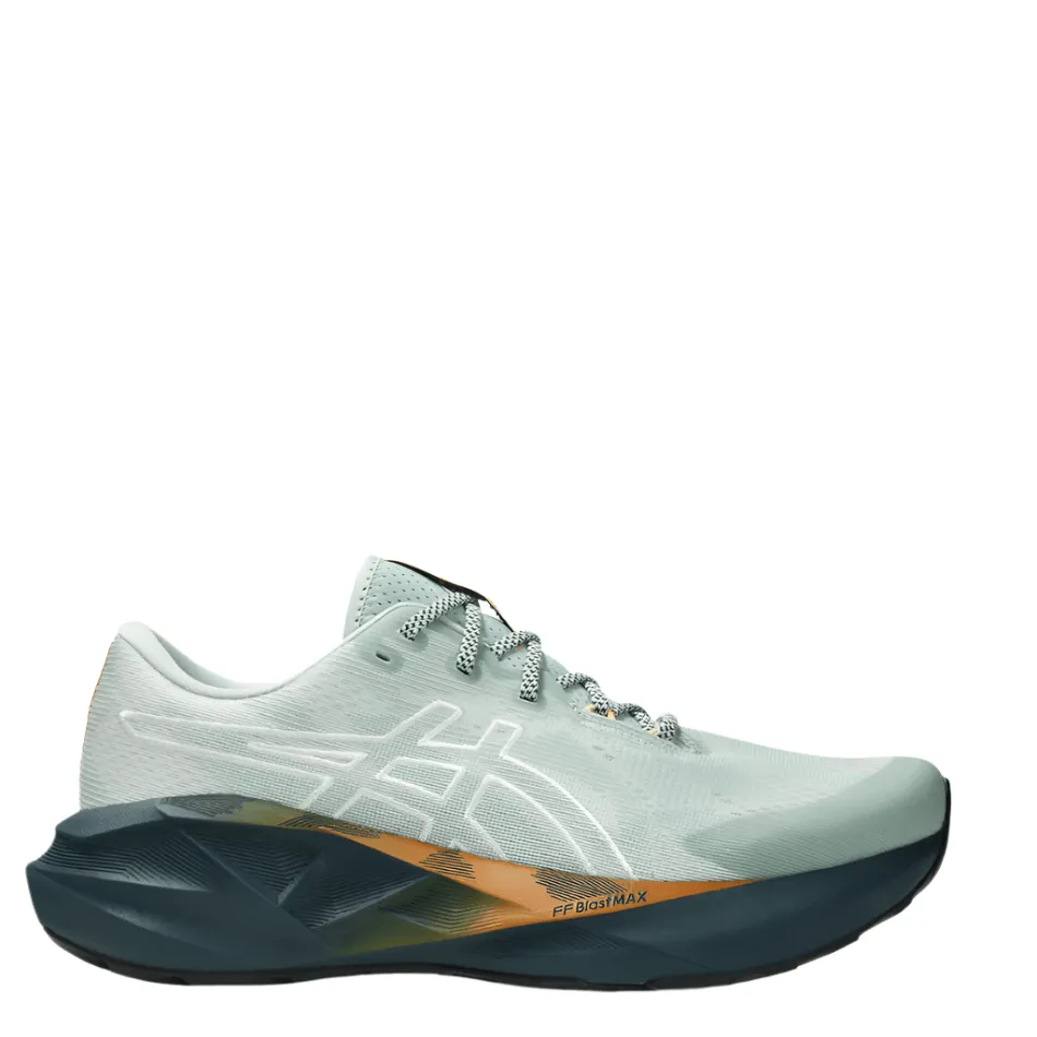 foot - ventilation running shoes ASICS Men's NOVABLAST 5 TR Running Shoes in Nature Bathing/Lichen Rock AW25